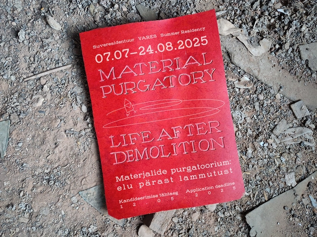 Open Call: VARES Summer Residency “Material Purgatory: Life After Demolition” - Featured Image
