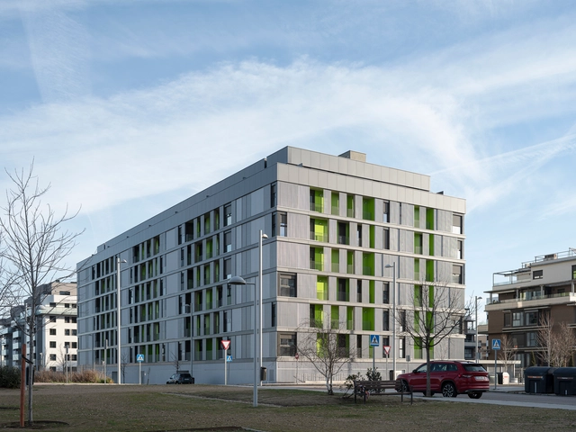 116 Public Housing Units in Madrid / UNIA ARQUITECTOS + FAU ARQUITECTOS - Exterior Photography, Social Housing