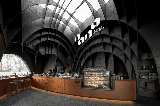 Cafeteria Nana Coffee Roasters / IDIN Architects - Cafeterias