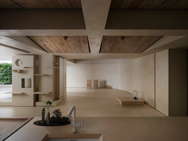 Residencia Un Nuevo Viaje / Wei Yi International Design Associates - Fotografía interior, Renovación, Fijación Vigas, Iluminación