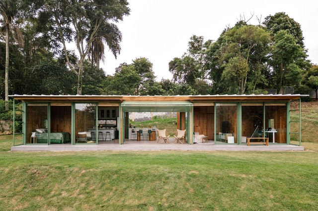 Casa Piedade / Nitsche Arquitetos - Fotografía exterior, Casas, Jardín