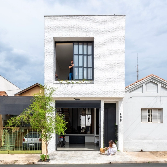 Casa Vila 499 / Vertentes Arquitetura - Fotografia de Exterior, Casas, Porta