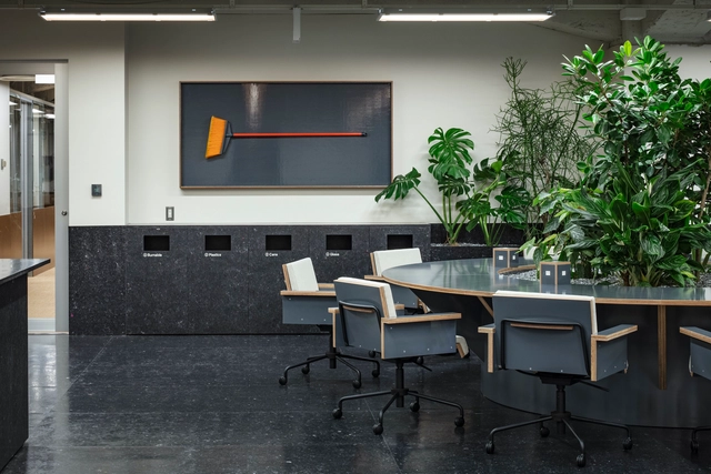 0 Club Coworking Space / DDAA - Interior Photography, Sustainability, Table, Lighting, Chair