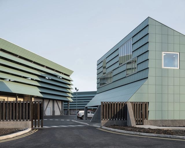阿克洛污水处理厂，港口的“几何展开” / Clancy Moore Architects - 建筑图, 可持续发展