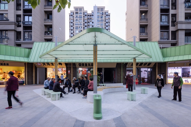 春风市集 / 直距建筑设计 - 室内图, 市场