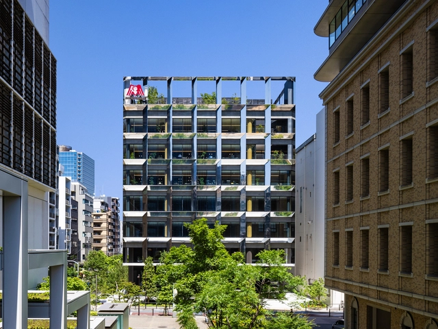 森永芝浦大厦 / Takenaka Corporation - 建筑图, 办公设施, 表皮, 阳台