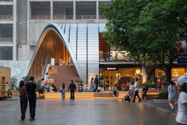MXTR PARK 深圳万象天地水广场商业空间设计 / WBS里外工作室 - 建筑图, 商业建筑