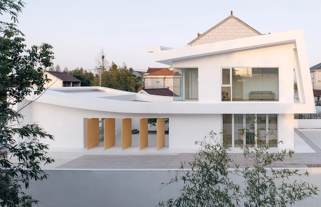 Qhouse / Yuanxiuwan Architect & Associates - Exterior Photography, Houses, Facade, Balcony