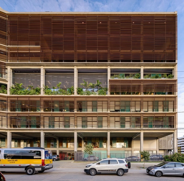 Colégio Bernoulli, Salvador / BCMF Arquitetos - Fotografia de Exterior, Escolas, Balcão