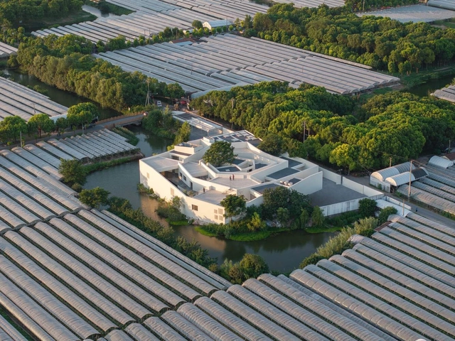 素院，起折的曲径迷园 / 大舍建筑 - 建筑图, 展厅