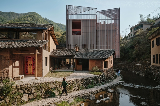 松庄村织美术馆 / 间筑设计 - 建筑图, 博物馆