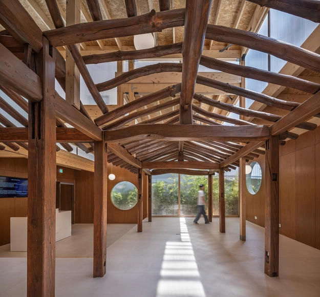吉瓦大厦 / DRAWING WORKS - 室内图, 商业建筑, 梁