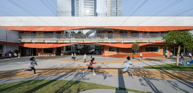 Shenzhen University Affiliated Nanshan Kindergarten / SUIADR SML Design Studio - Exterior Photography, Renovation