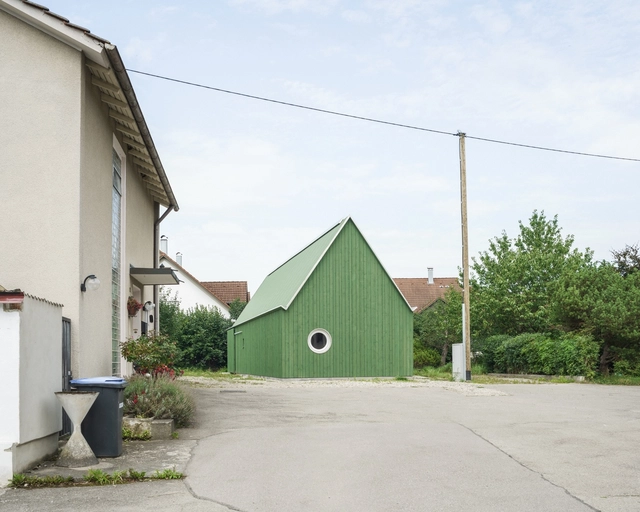 Casa atelier en Bobingen / Ludwig Zitzelsberger Architekt - Fotografía exterior, Arquitectura Residencial