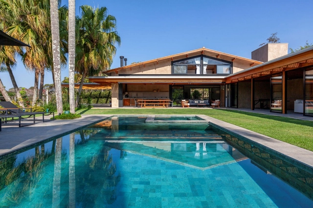 House CF / Sandra Sayeg Tranchesi Arquitetura - Exterior Photography, Houses, Courtyard