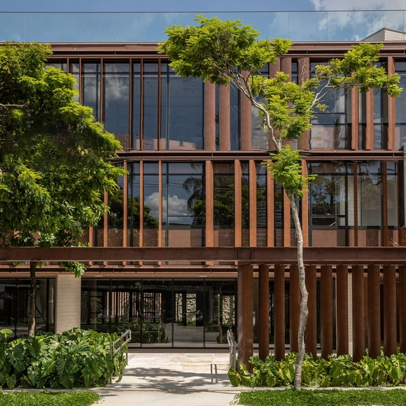 Gabriel Faria Lima Corporate / Perkins&Will - Exterior Photography, Office Buildings, Balcony