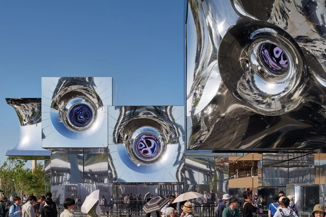 Expo 2025 Osaka Pavilion null² / Noiz Architects - Exterior Photography, Pavilion