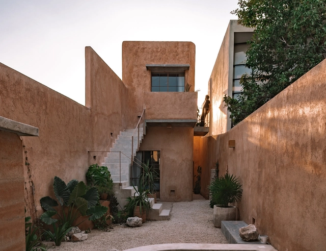 Portal 62 / Veinte Diezz Arquitectos + MORO Taller de arquitectura - Fotografía exterior, Casas, Patio interior