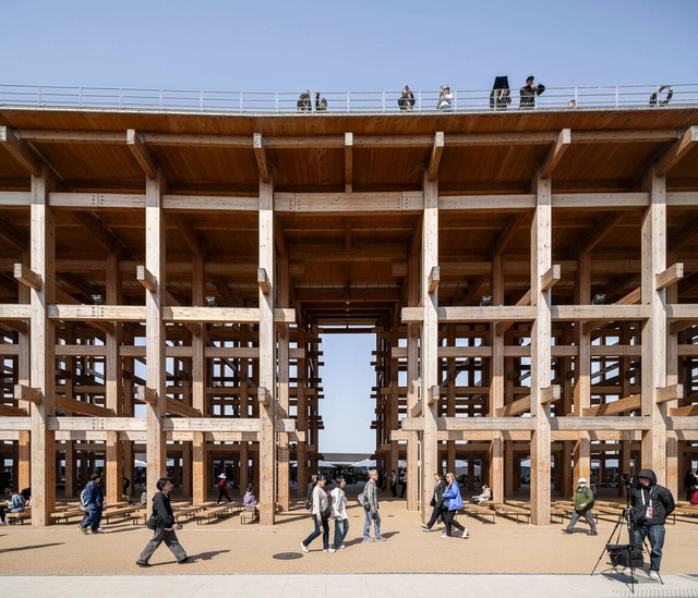 The World’s Largest Wooden Architectural Structure: Explore Sou Fujimoto’s Grand Ring at Expo 2025 Osaka Through the Lens of Stephane Aboudaram - Featured Image