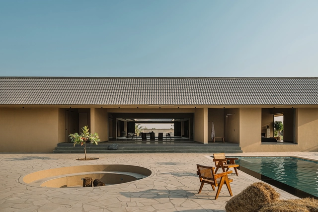 Casa Pátio / D'WELL - Fotografia de Exterior, Casas, Aido