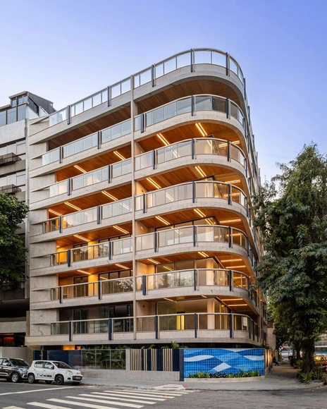 Edifício Lineu /  Cité Arquitetura - Fotografia de Exterior, Apartamentos, Balcão