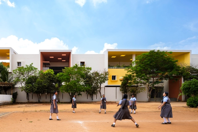 Rainbow International School / Spacefiction studio - Exterior Photography, Schools 