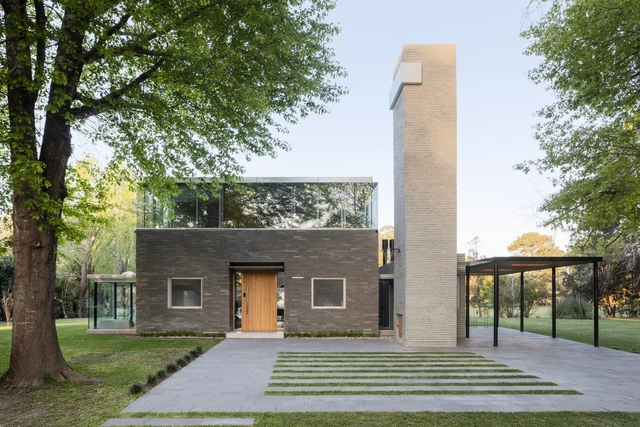 Cabin 192 / Daniel Canda, arquitecto  - Fotografía exterior, Casas, Patio interior