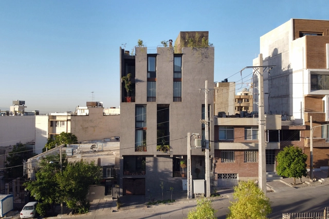 Habitar a los ausentes: Apartamento residencial para Maryam y Faraj, Shiraz / Alborz Mohammadi / Keramati Architect - Fotografía exterior, Apartamentos