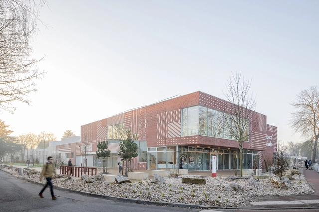 (S)pace 巴黎塞尔教育建筑 / Architecture Patrick Mauger + D’HOUNDT+BAJART architectes&associés - 建筑图, 其他教育设施, 表皮