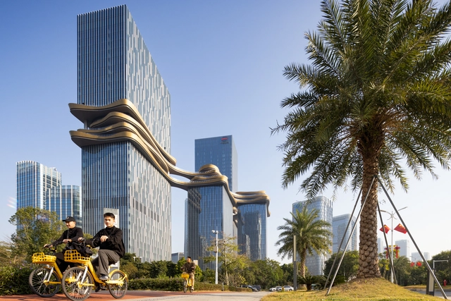 横琴铁建广场 / Aedas - 建筑图, 商业建筑, 城市