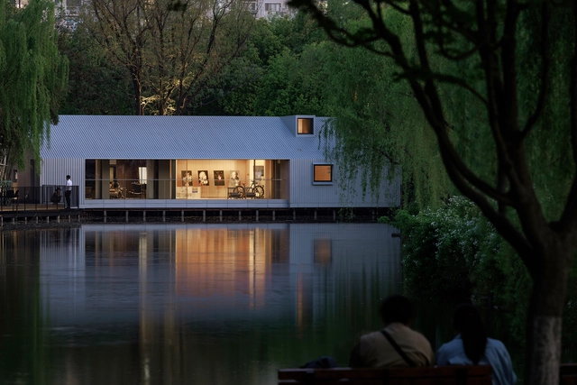 Casa del lago / Wutopia Lab - Fotografía exterior, Pabellón