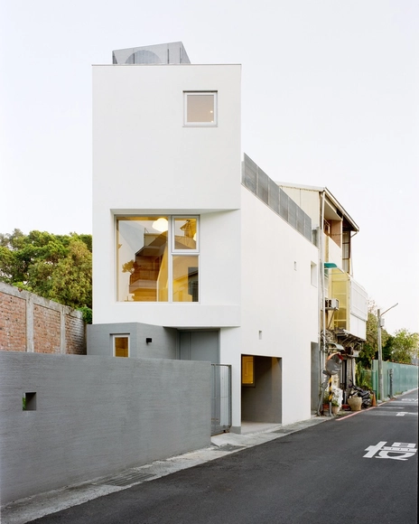Casa Triângulo / Metrics Architecture Studio - Fotografia de Exterior, Casas, Balcão