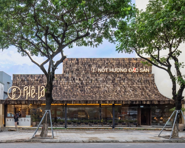 Casa de Chá Phe La Da Nang / 6717 Studio - Fotografia de Exterior, Cafeterias