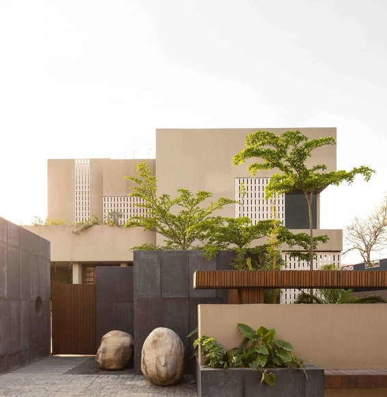 Ekasham House / Portal 92 - Exterior Photography, Houses, Courtyard