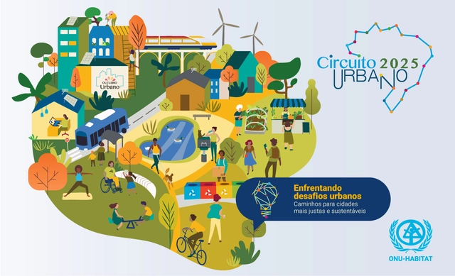 ONU-Habitat abre inscrições de eventos para o Circuito Urbano 2025 - Imagem de Destaque