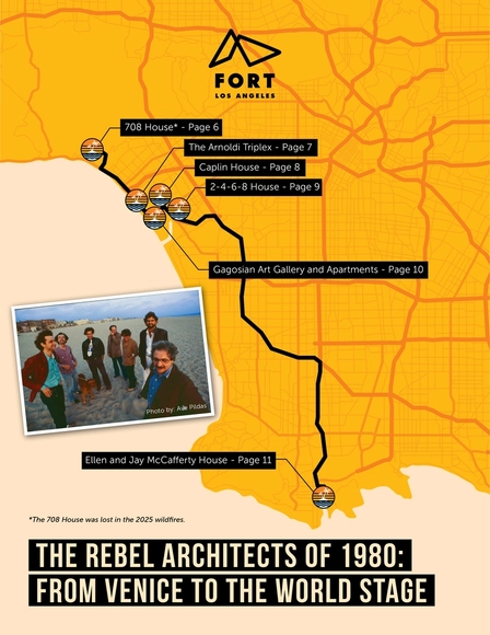 Free Self Guided Architectural Trail Map - The Rebel Architects of 1980: From Venice to the World Stage - Featured Image