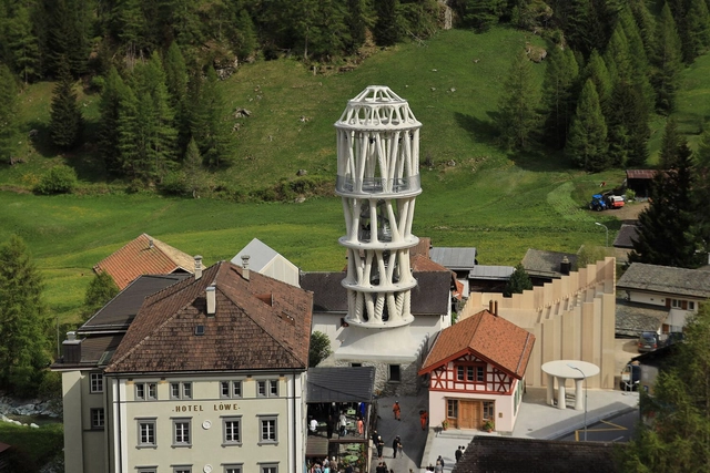 White Tower / Studio Benjamin Dillenburger + Michael Hansmeyer - Watching Tower