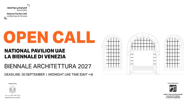 Open Call for Concept Proposals: United Arab Emirates Pavilion at the Venice Architecture Biennale 2027 - Featured Image