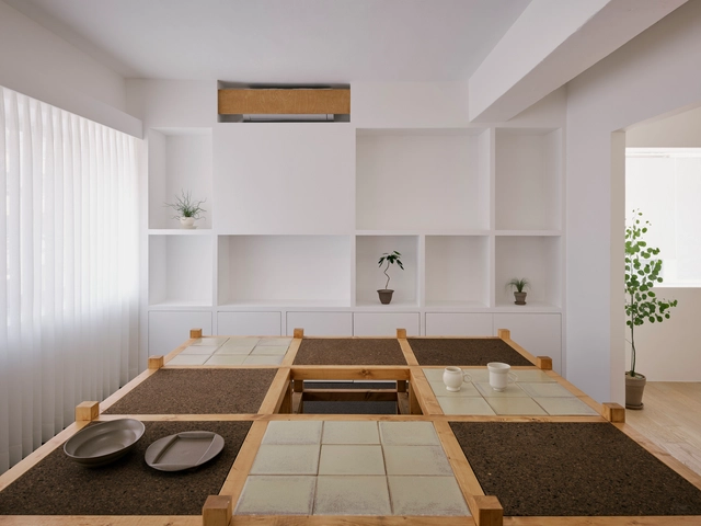 Insoil Showroom / KKOL Studio - Interior Photography, Detail, Kitchen, Lighting