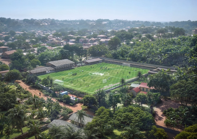 Henning Larsen Designs Rammed Earth Campus for Youth Academy in Uganda - Featured Image