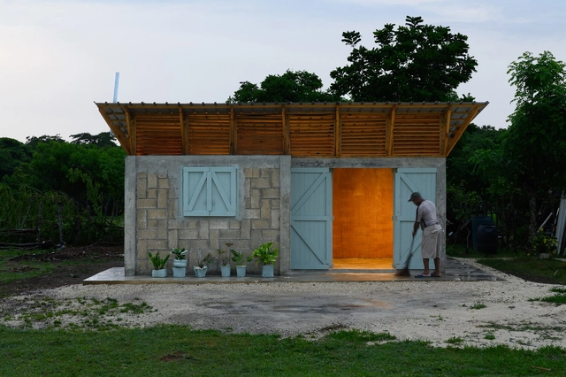Casa del maestro / Øblicuo  - Planos, Casas