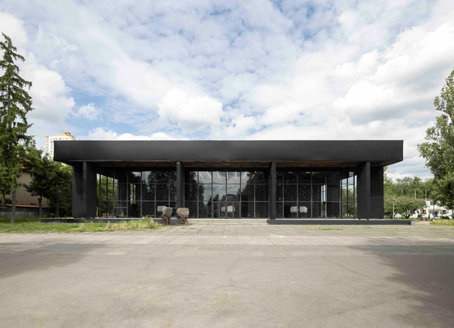 Pavilion 13 Renovation / FORMA architectural office - Exterior Photography, Cultural Center, Column