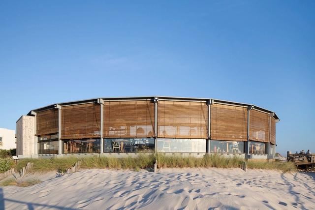 Sétimo Ano de Praia Beach Support Facility / Lousinha Arquitectos - Fotografia de Exterior, Restaurantes E Bares