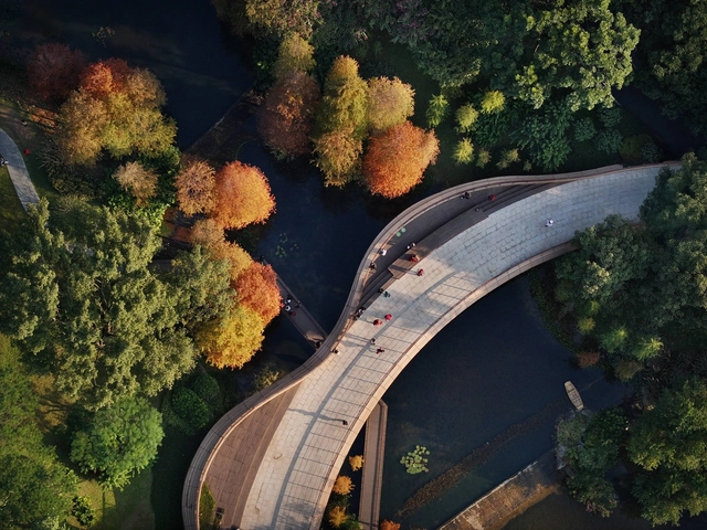 广州云溪植物园 / AECOM+广州园林建筑规划设计研究总院+华南理工大学建筑设计研究院 - 建筑图, 景观建筑