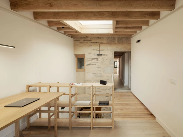 CASA BS / MARXE a+t - Fotografía interior, Casas, Fijación Vigas, Sillas