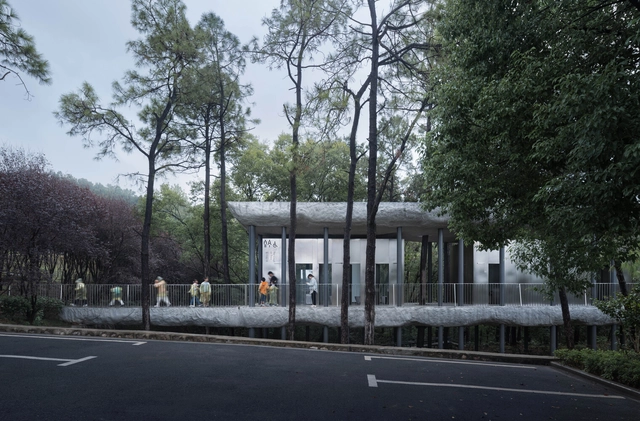 Banheiros Públicos do Sifang Art Lake District, em Nanjing / WUWU Atelier, ADINJU - Fotografia de Exterior, Edificios Públicos