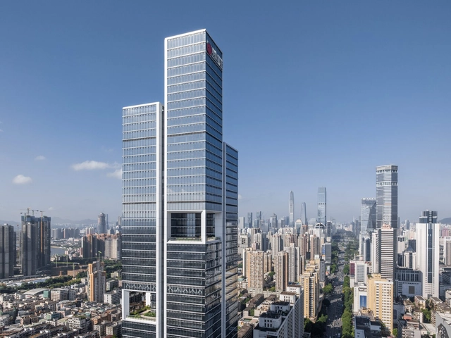 深圳中信国际大厦 / gmp Architects - 办公设施