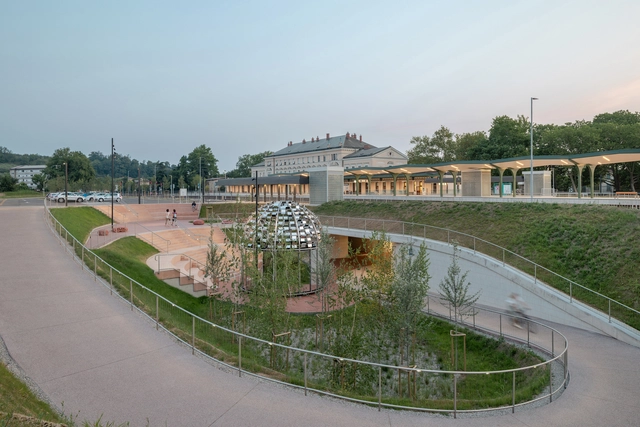 Nova Gorica Railway Station and Vrtača Underpass / SADAR + VUGA - Public Architecture