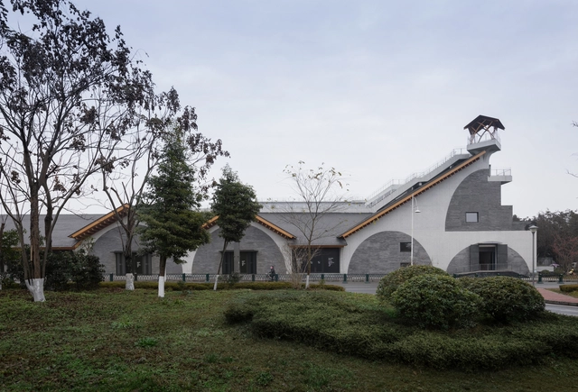 安仁大匠之门文化中心 / 中国院-胜景几何设计研究中心 - 建筑图, 博物馆