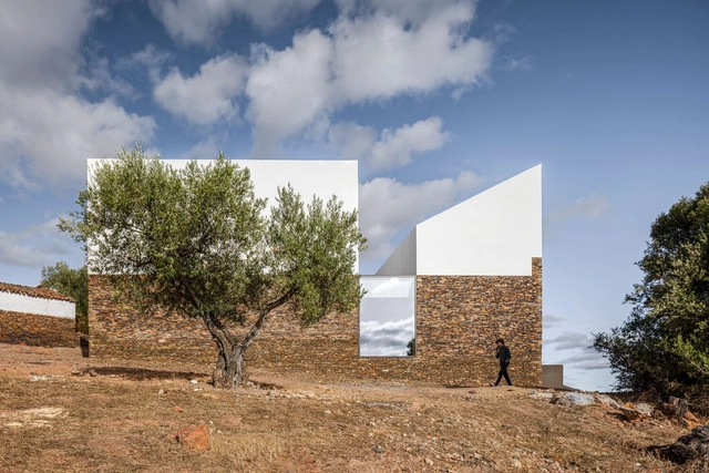 Casa mortuoria de Barrancos / Mesa Atelier - Cementerio